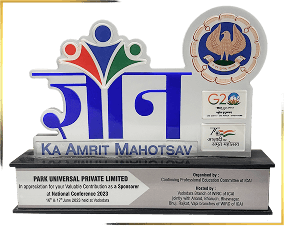 ICAI National Conference 2023 (Gyan Ka Amrit Mahotsav) sponsor memento